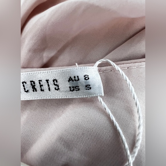 Saints & Secrets Blush Satin Dress Size Small NWT - Picture 9 of 16